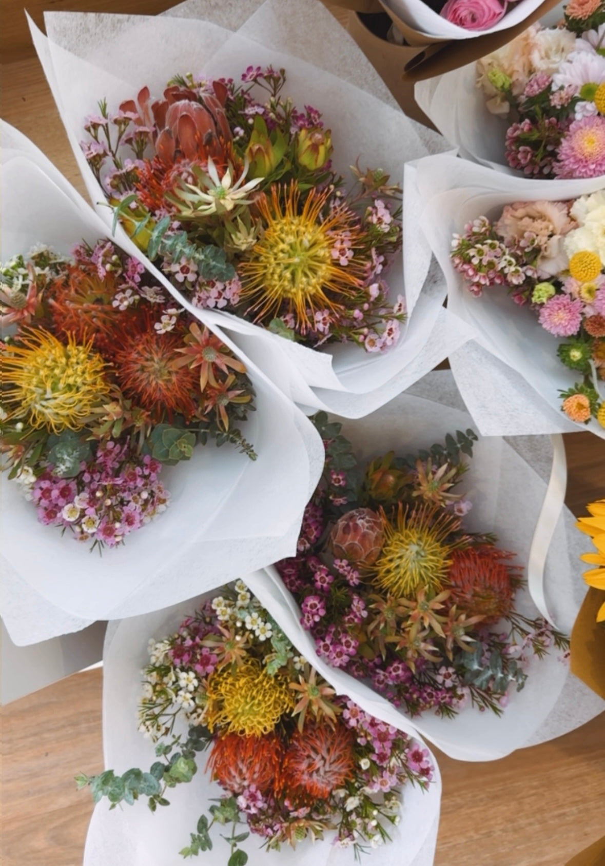 Christmas Native Fresh Flower Bouquet