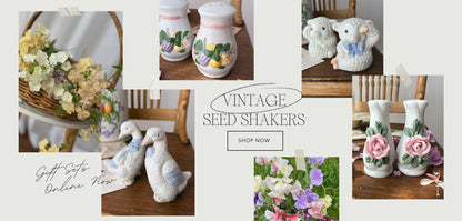 Flower Seed Shaker Set - Little Piggies