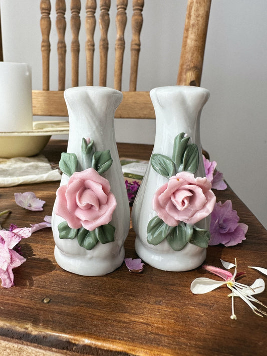 Flower Seed Shaker Set - Vintage Rose