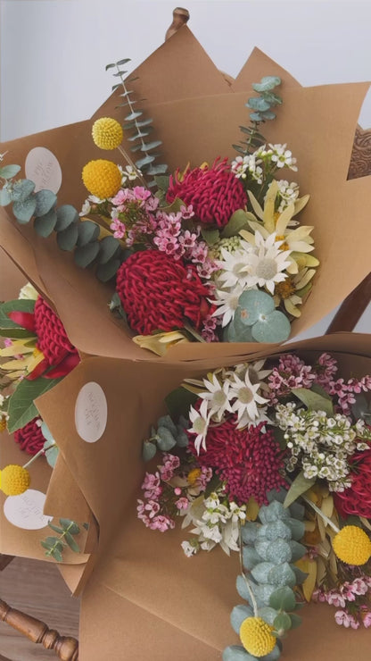 Christmas Native Fresh Flower Bouquet